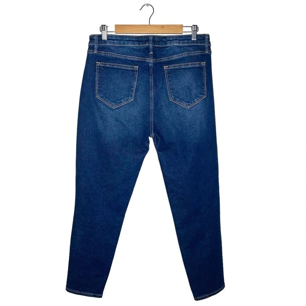 DRIFTWOOD Gizelle Girlfriend Skinny Jeans Destructed Distressed Size 30 - Picture 11 of 16